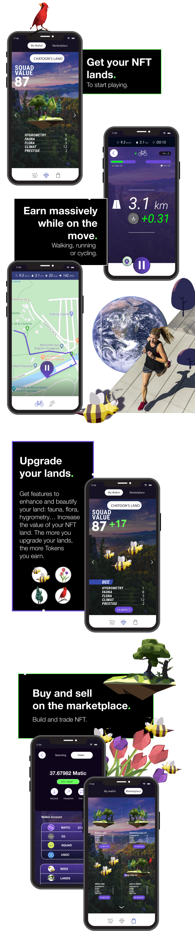 Squadland Move2earn Mobile Game Squadland Move2earn Mobile Game